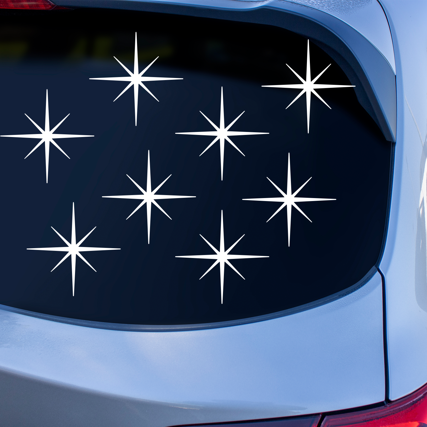 Atomic Star Stickers | Retro Star Stickers For Cars Australia – Pet ...