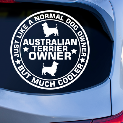 Australian Terrier Owner Sticker