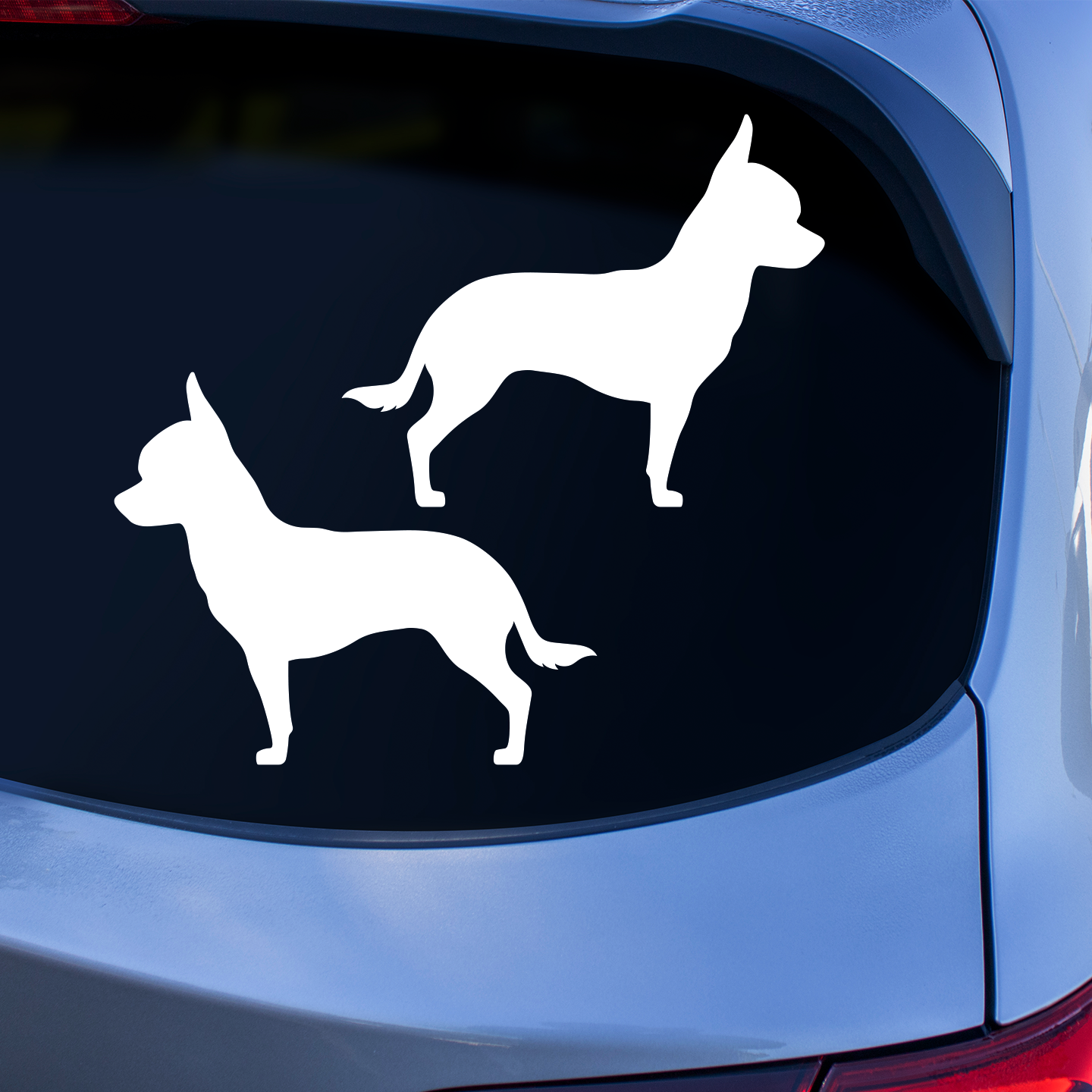 Chihuahua Silhouette Stickers