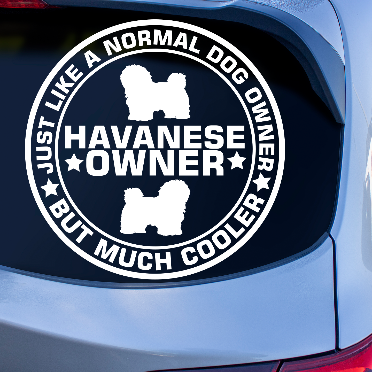 Havanese Owner Sticker