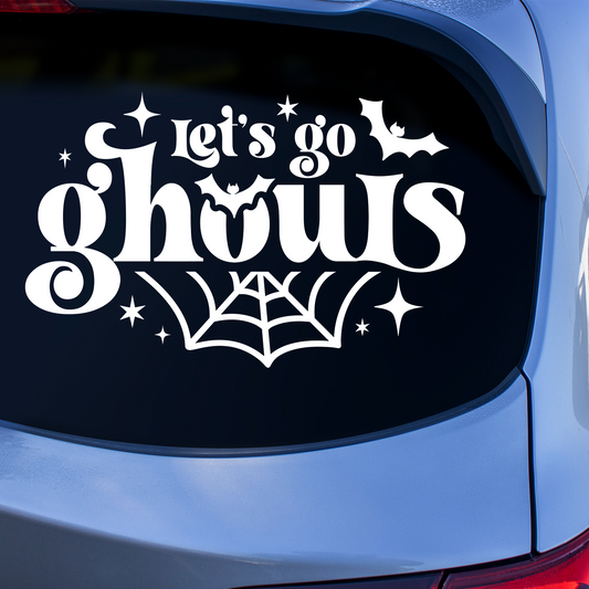 Lets Go Ghouls Sticker