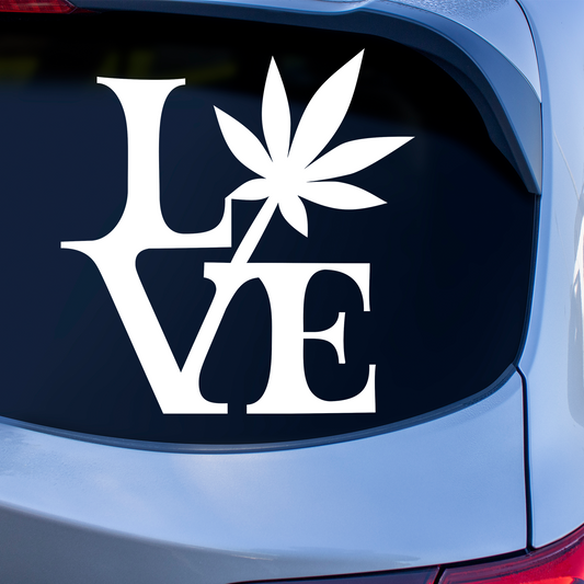 Love Weed Sticker