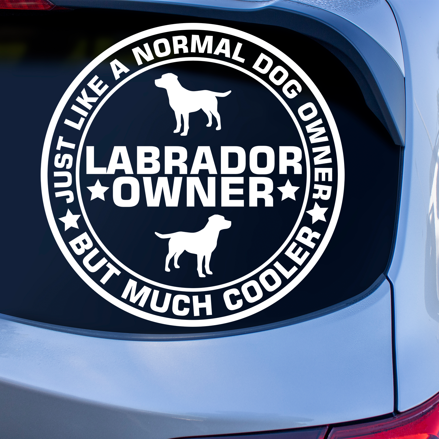 Labrador Owner Sticker | Dog Stickers For Cars Australia – Pet Stickers ...