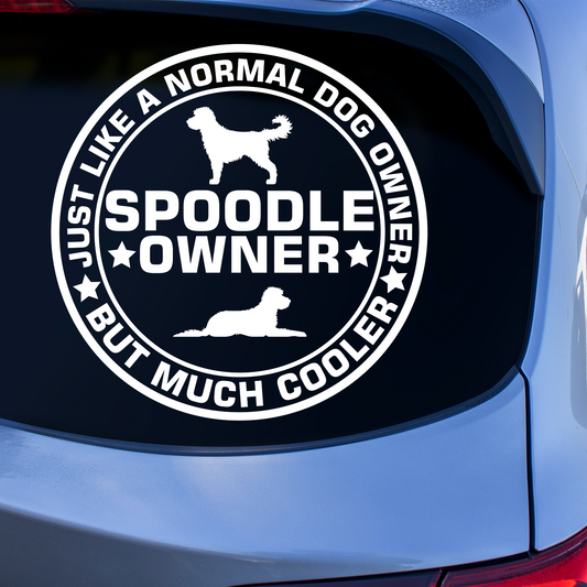 Spoodle Owner Sticker
