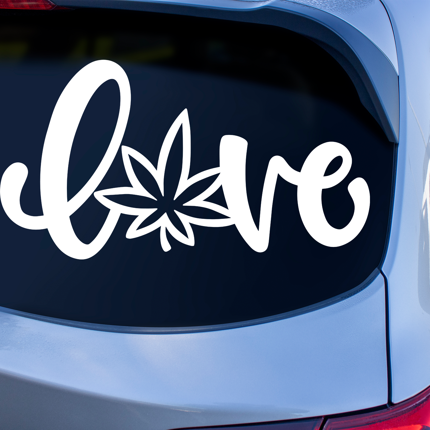 Love Weed Sticker | Cannabis Decals For Laptops – Pet Stickers Australia