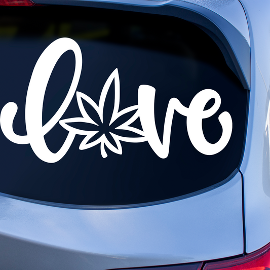 Love Weed Sticker