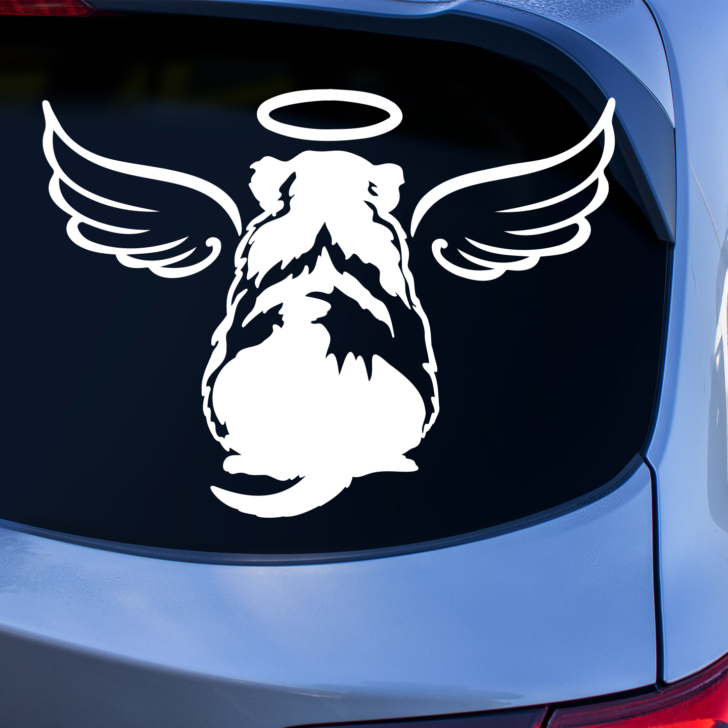 Guinea Pig Angel Wings Sticker