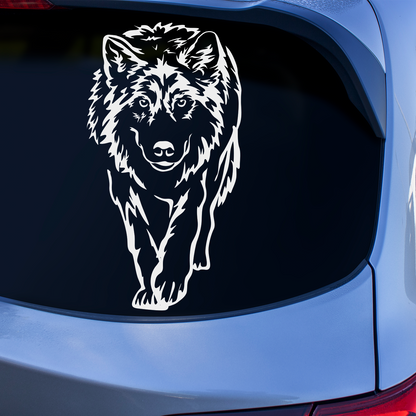 Wolf Prowling Sticker