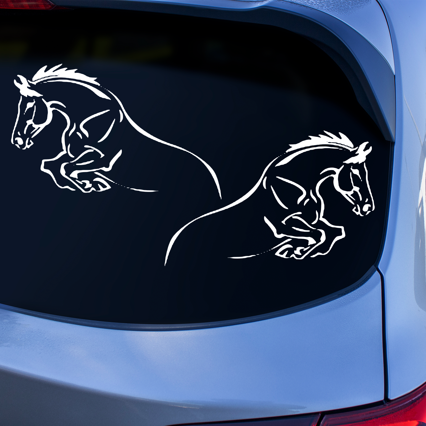 Minimalist Horse Sticker | Horse Stickers For Cars Australia – Pet ...