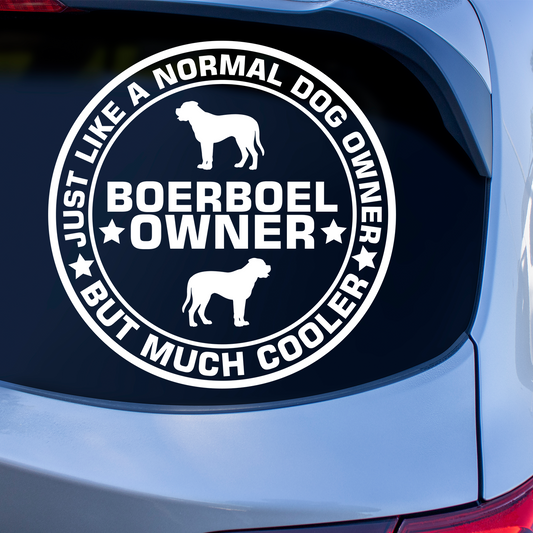Boerboel Owner Sticker