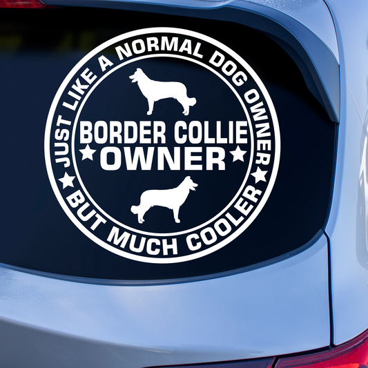 Border Collie Owner Sticker
