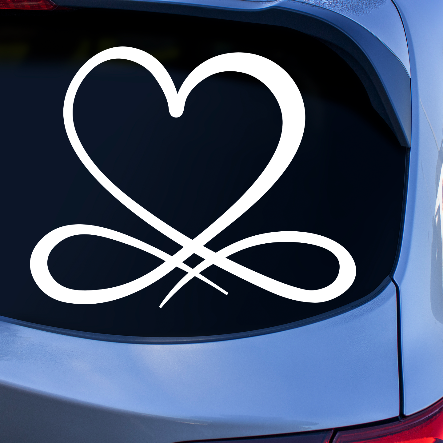 Infinity Heart Memorial Sticker | Tribute Stickers Australia – Pet ...