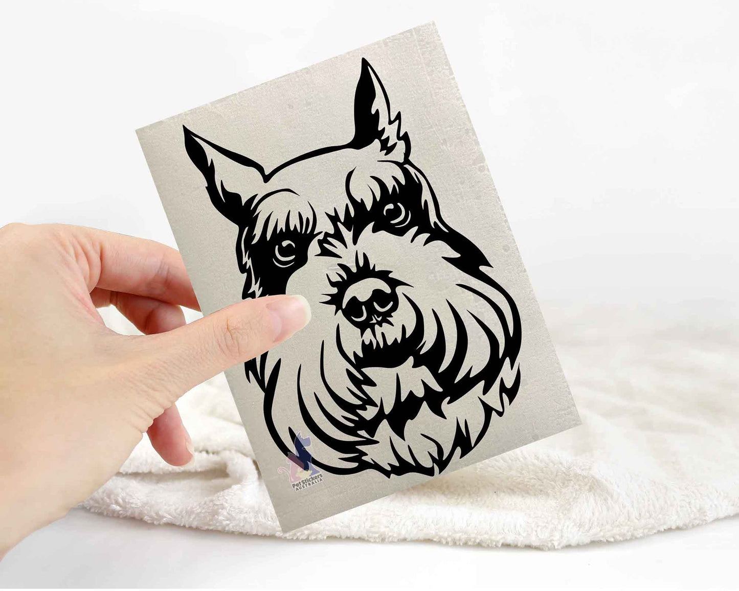 Miniature Schnauzer Sticker