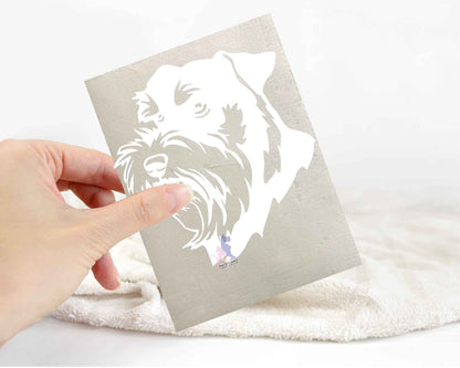 Miniature Schnauzer Sticker