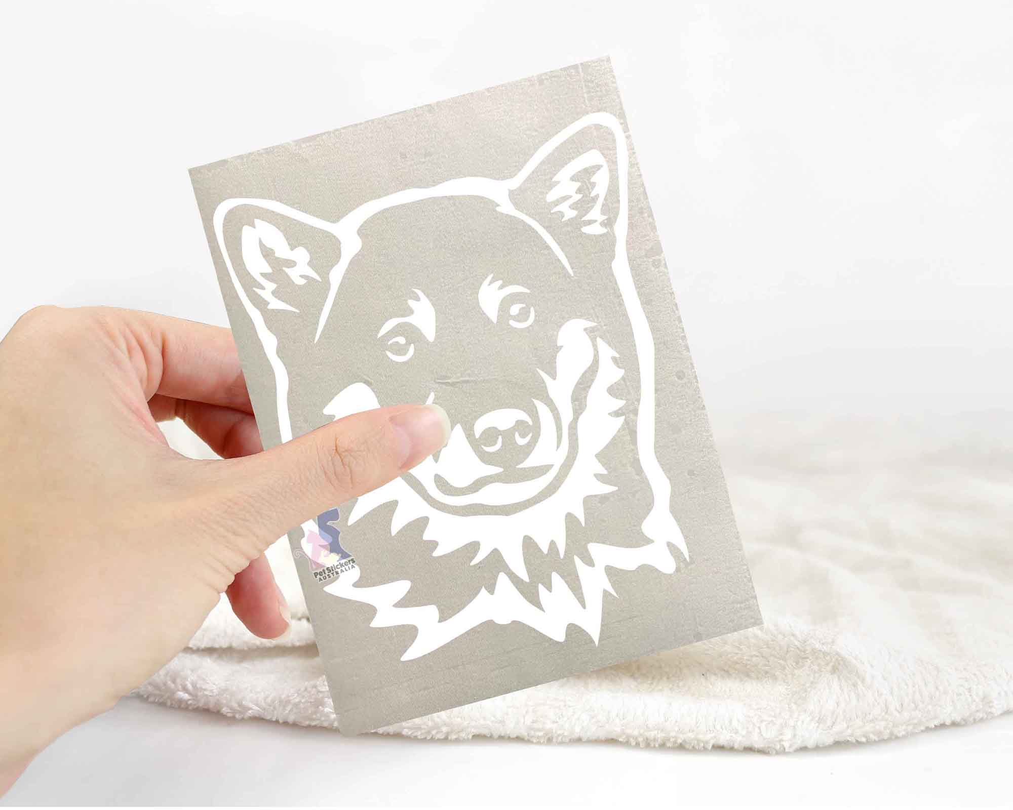 Shiba Inu Sticker | Dog Stickers For Cars Australia – Pet Stickers ...