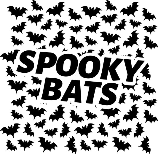 Spooky Bats Sticker Sheet