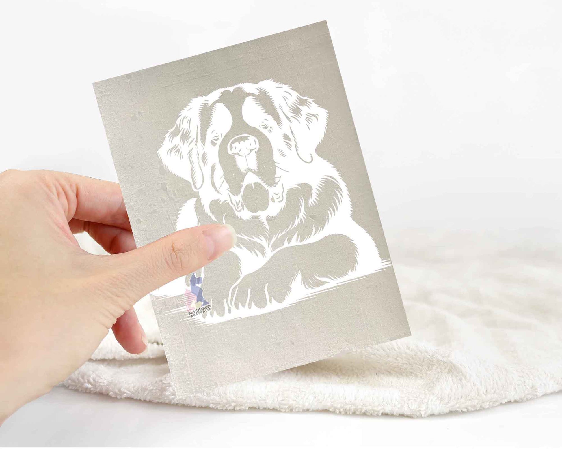 Saint Bernard Sticker