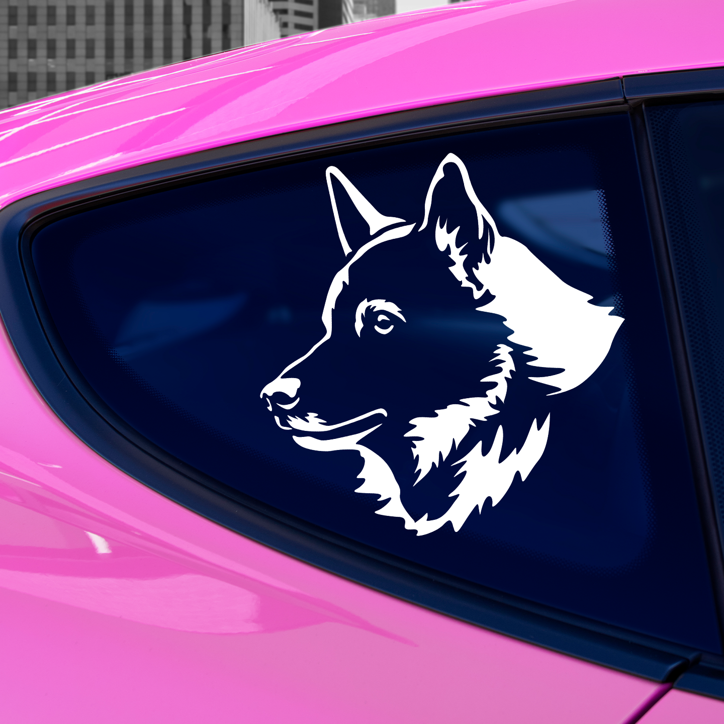 Norwegian Elkhound Sticker