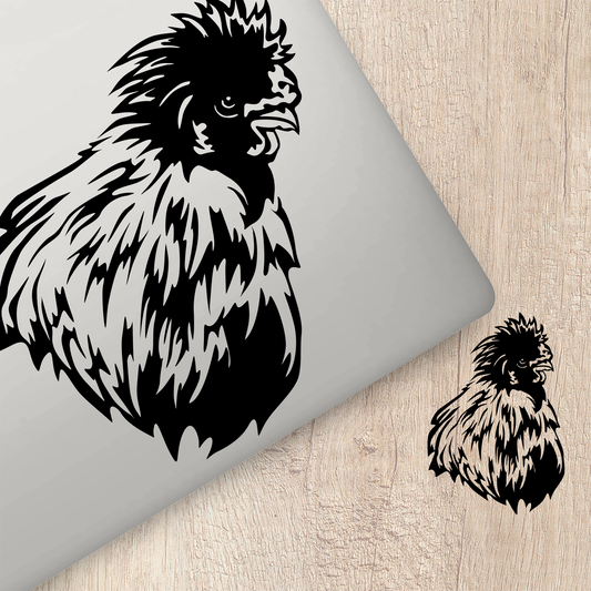 Silkie Chicken Sticker