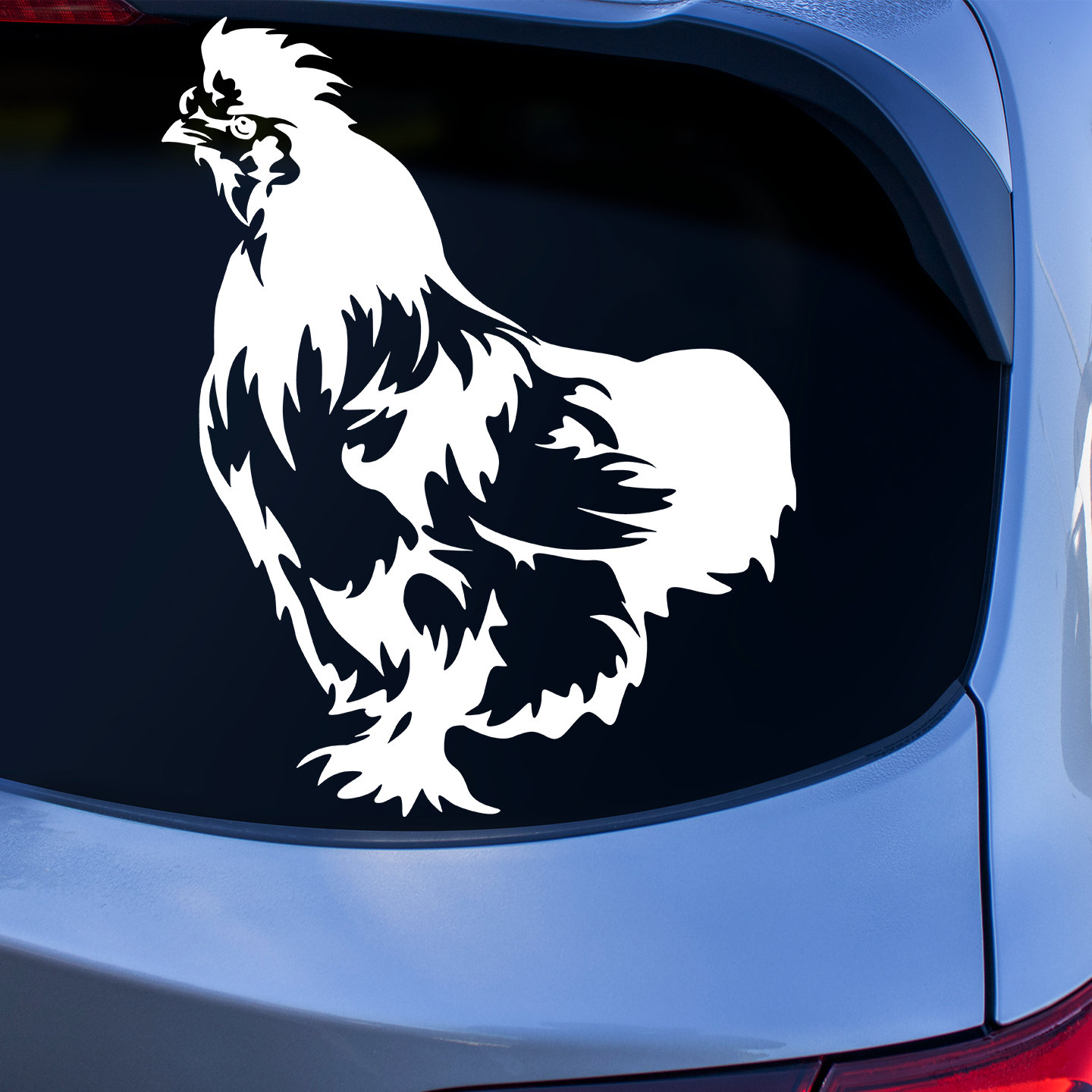 Silkie Chicken Sticker