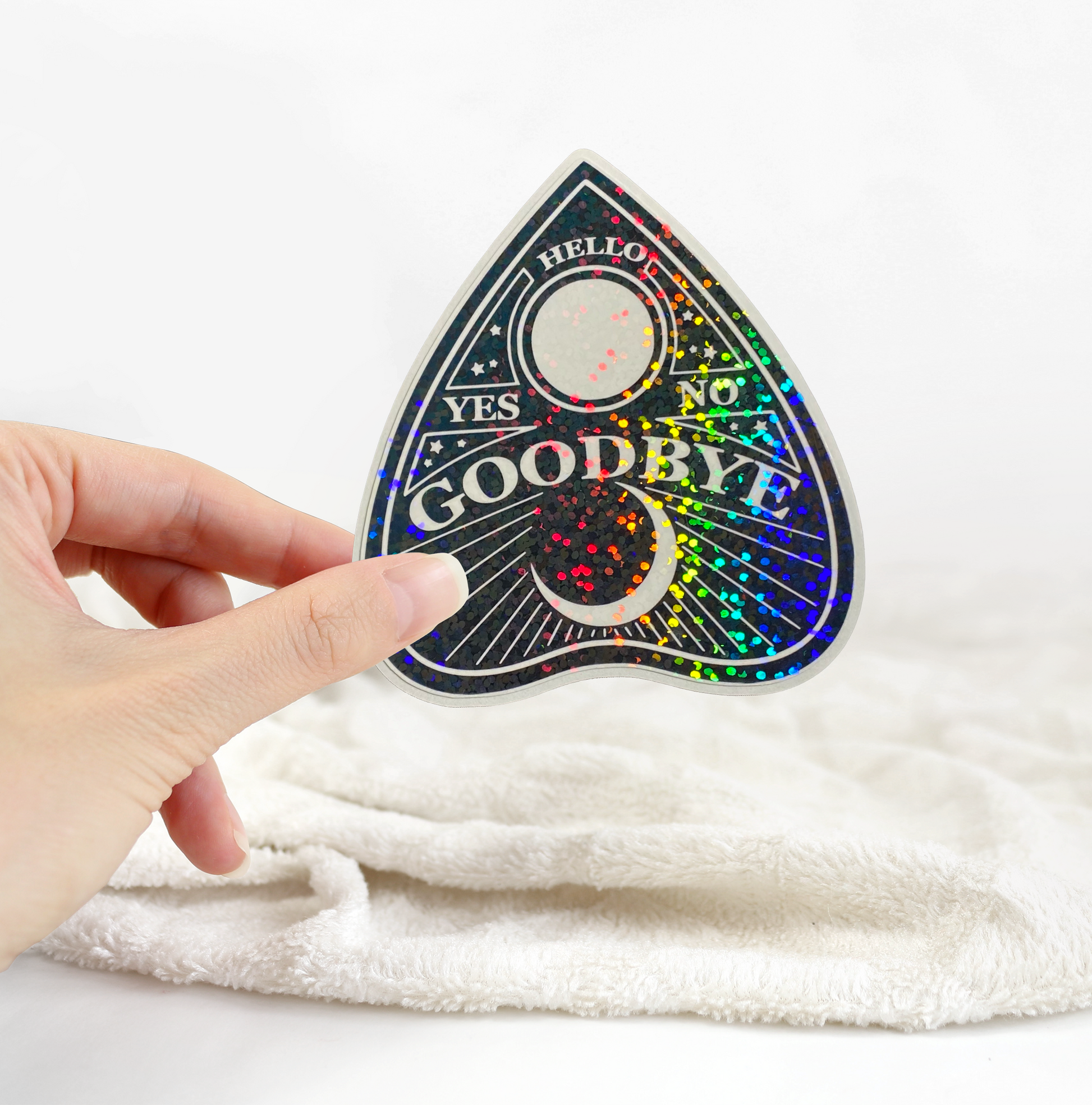 Ouija Planchette Sticker