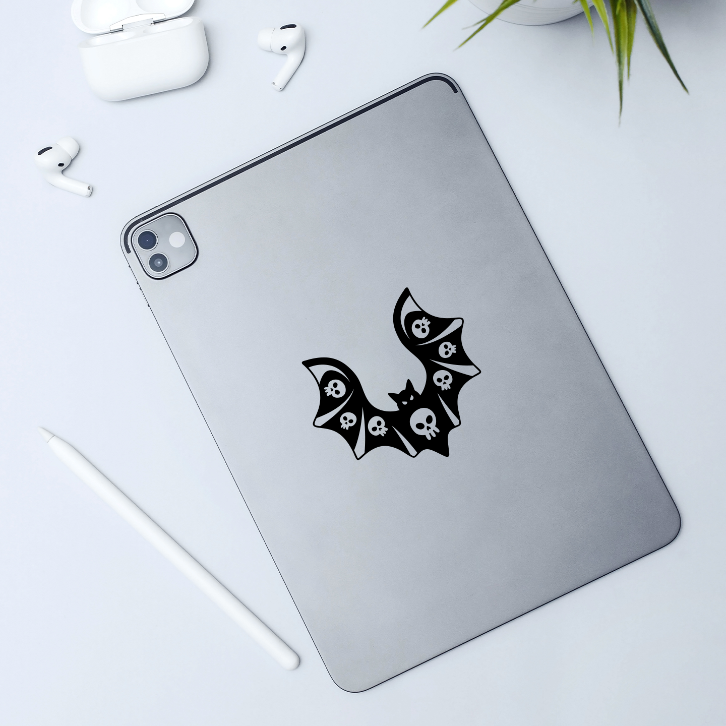 Skull Bat Sticker