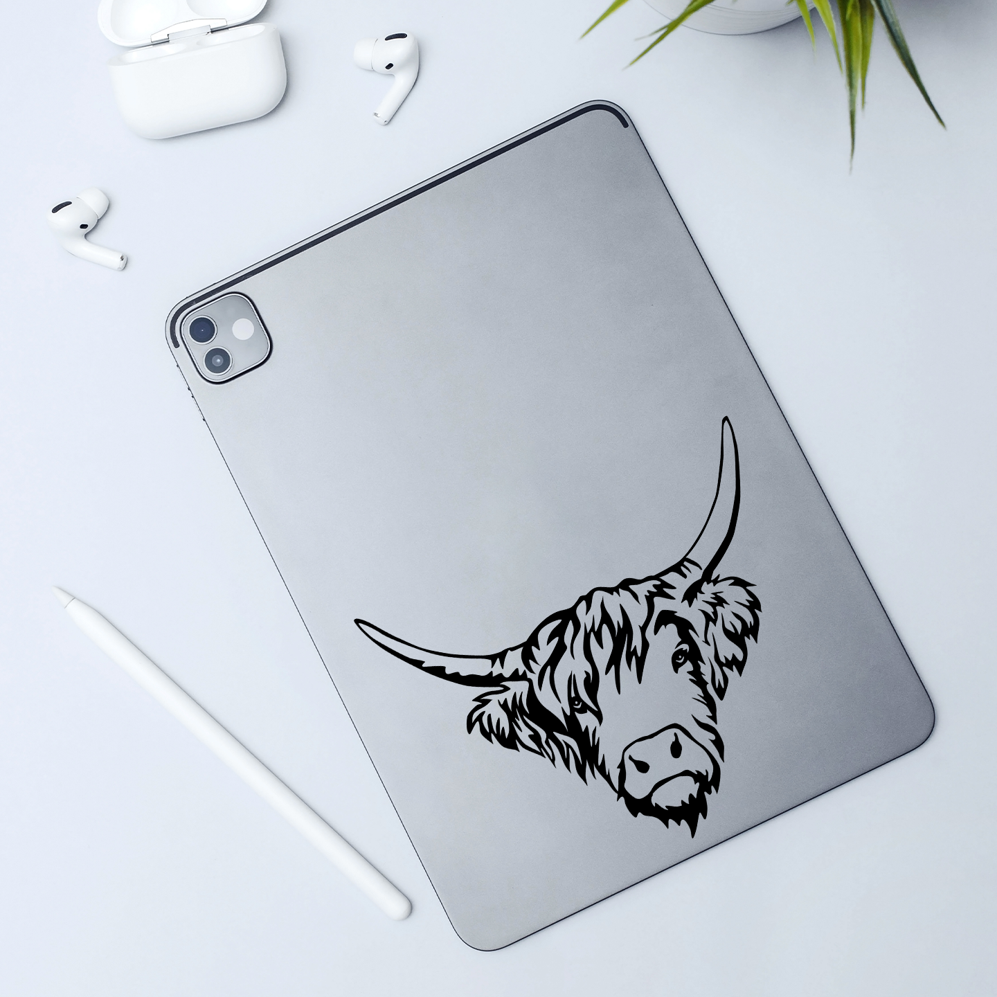 Highland Cow Sticker