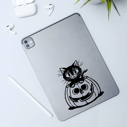 Halloween Black Cat  Sticker