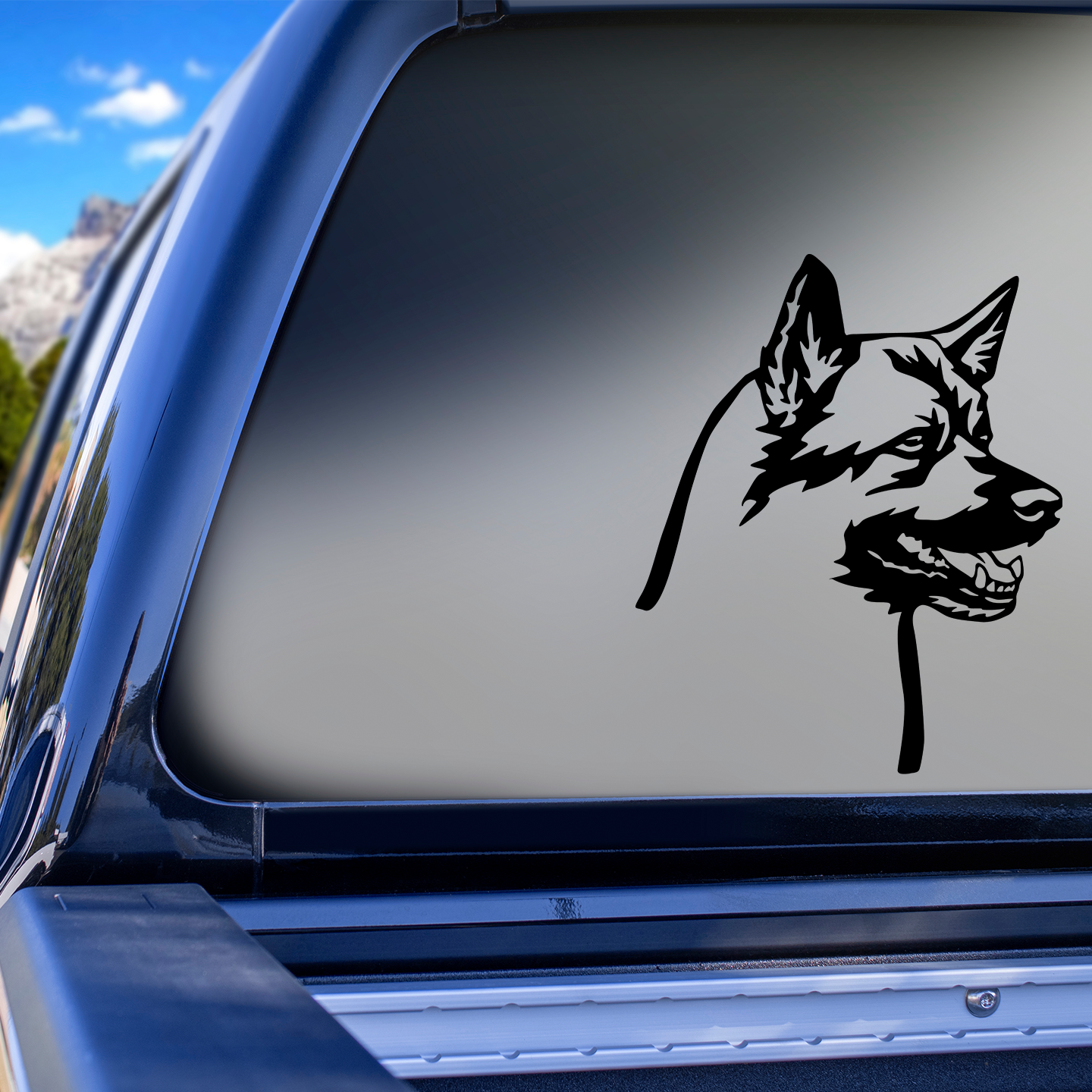 Norwegian Elkhound Sticker