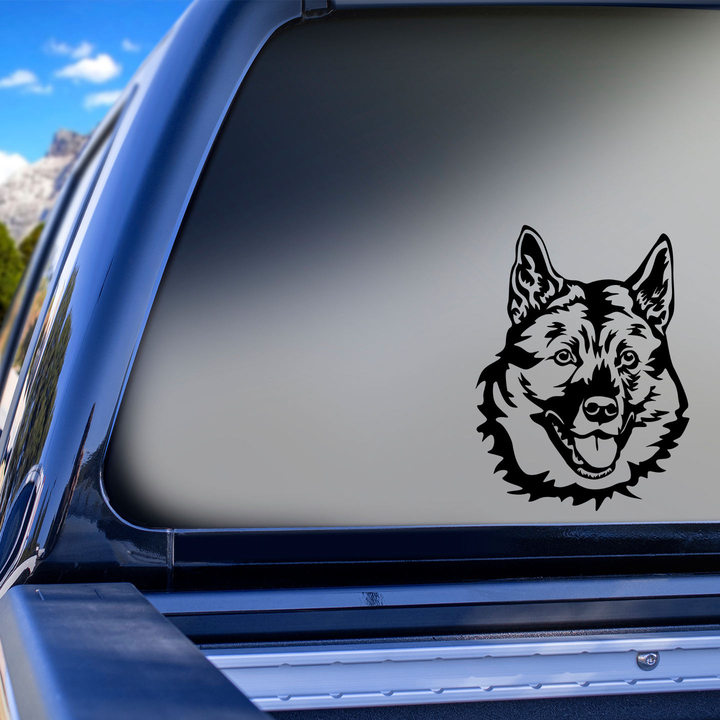 Norwegian Elkhound Sticker