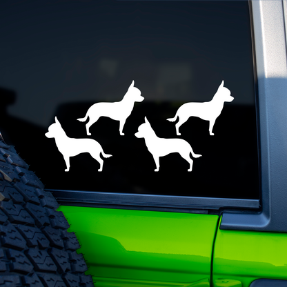 Chihuahua Silhouette Stickers