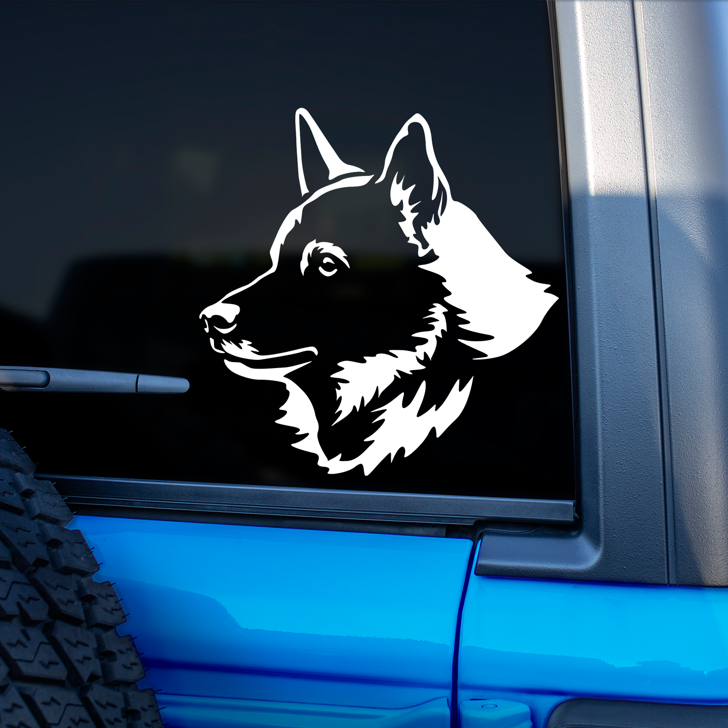 Norwegian Elkhound Sticker