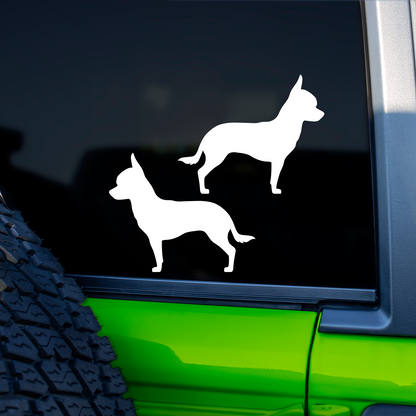 Chihuahua Silhouette Stickers