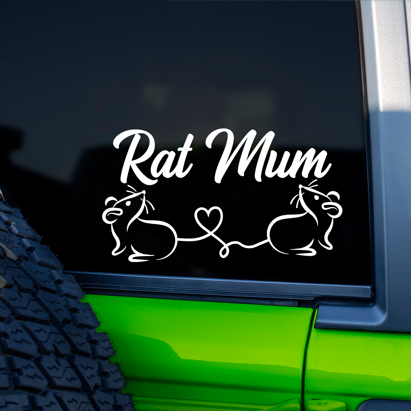 Rat Mum Sticker