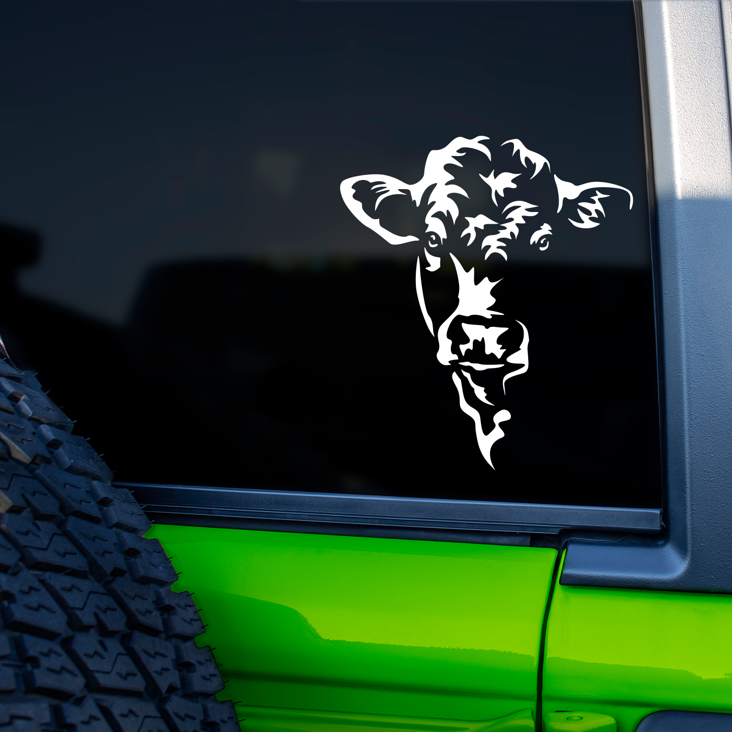 Charolais Cow Sticker