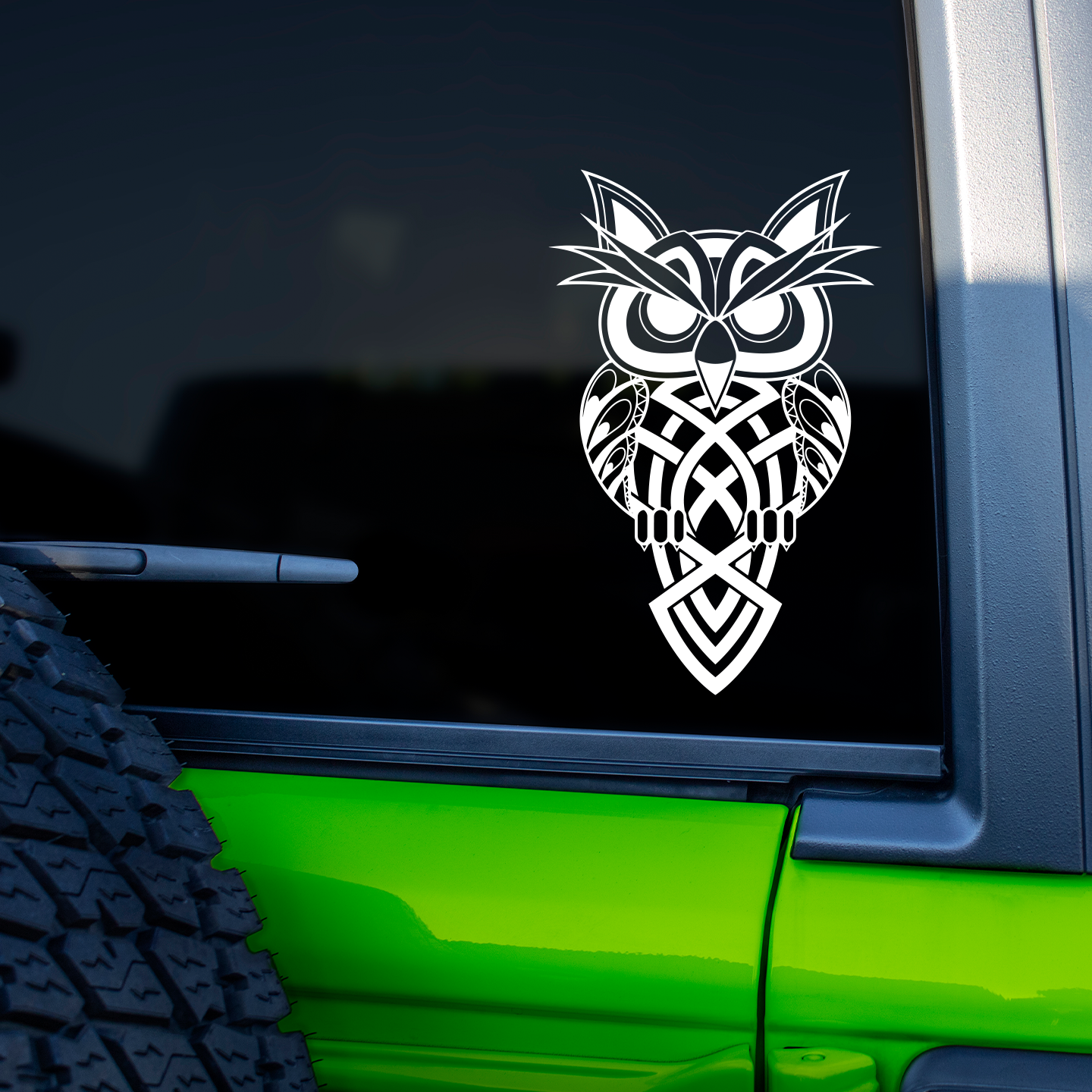 Celtic Owl Sticker