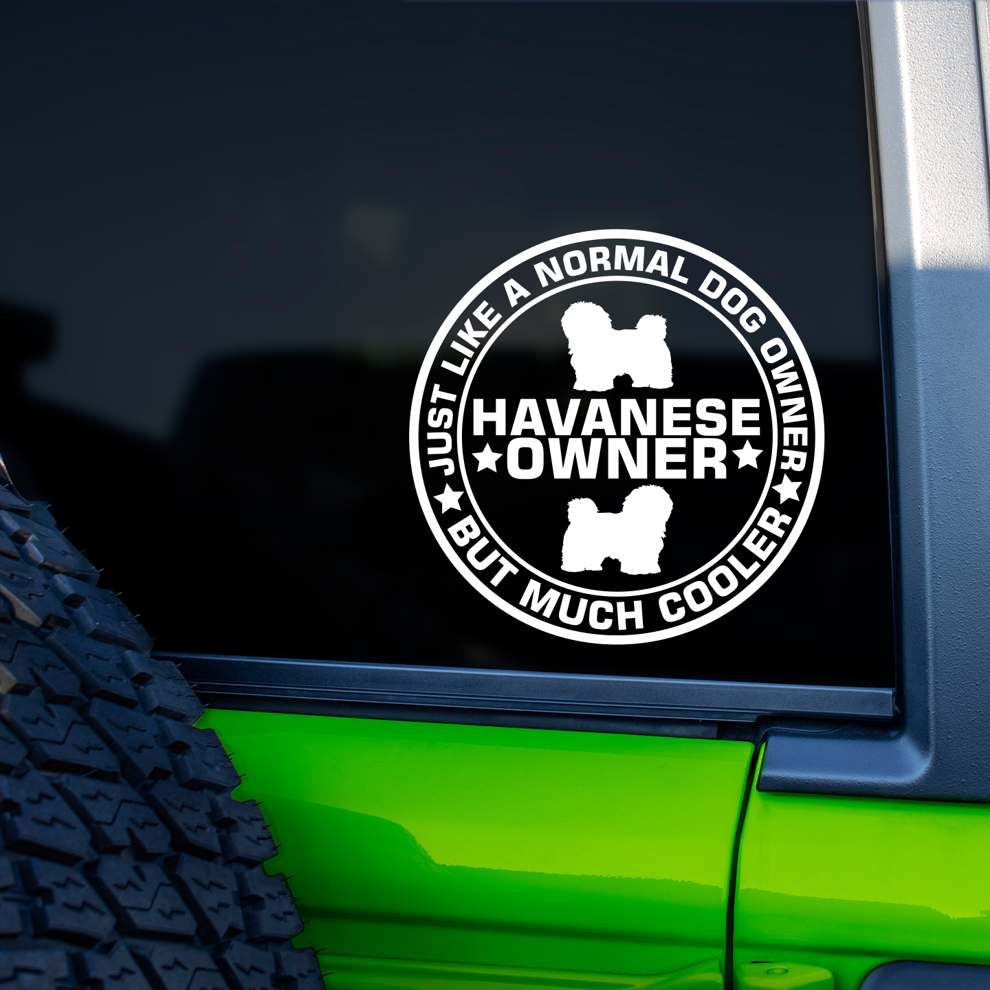 Havanese Owner Sticker