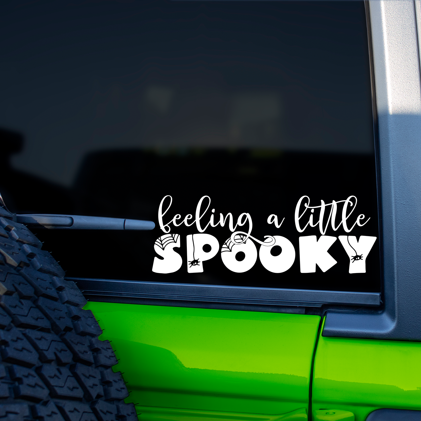 Feeling A Little Spooky Sticker