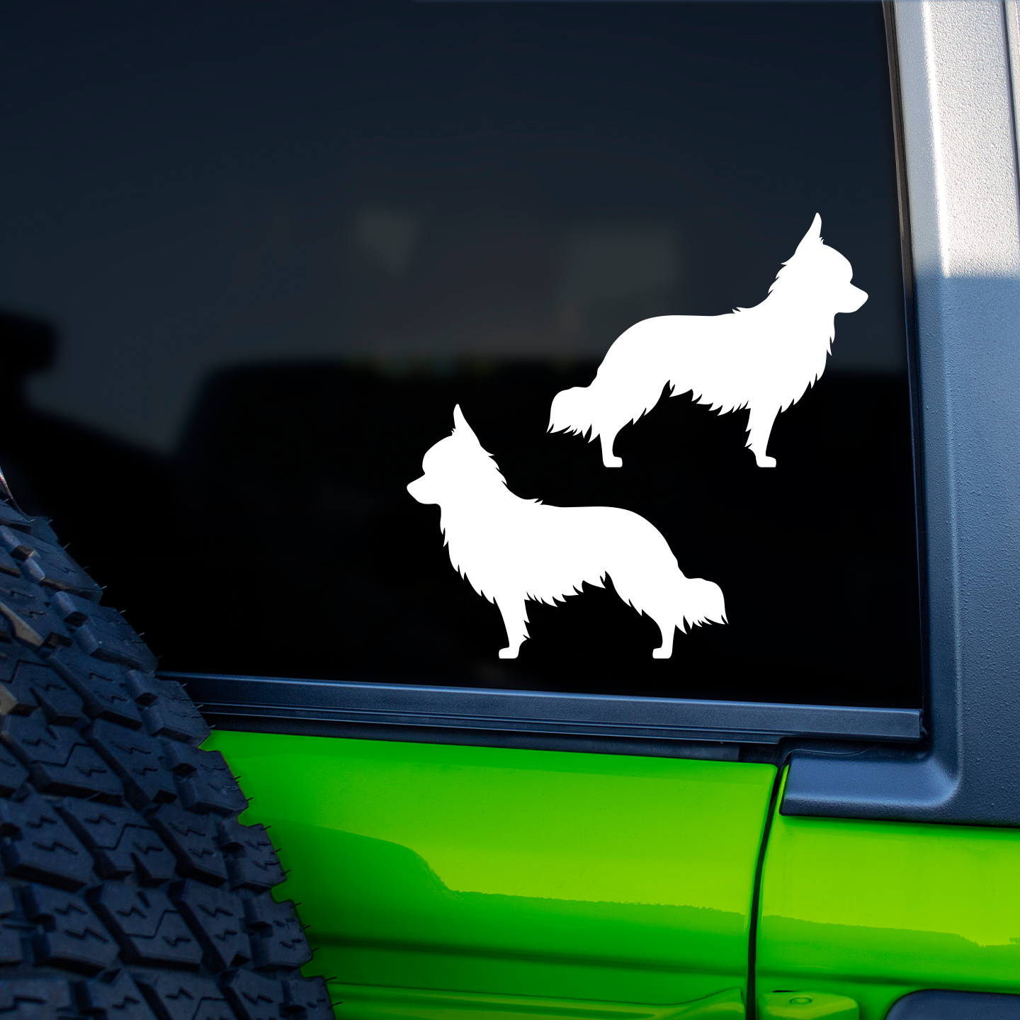 Chihuahua Silhouette Stickers