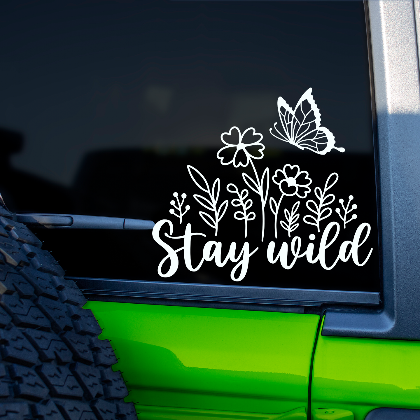 Stay Wild Sticker