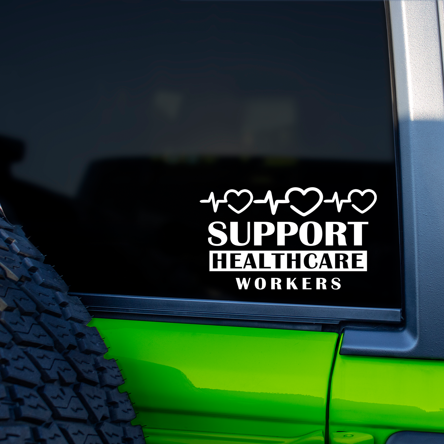 Support Healthcare Workers Sticker