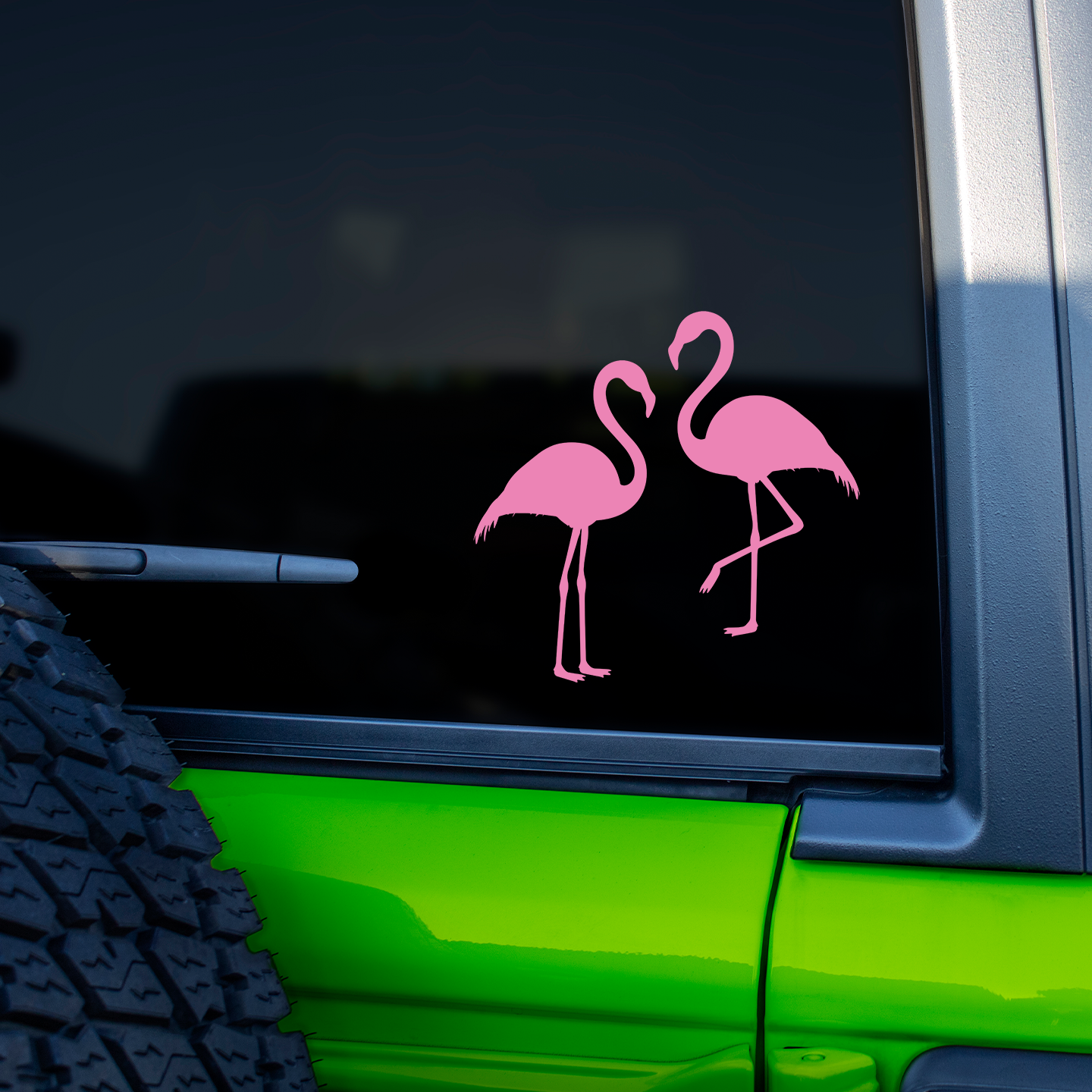 Pink Flamingo Stickers