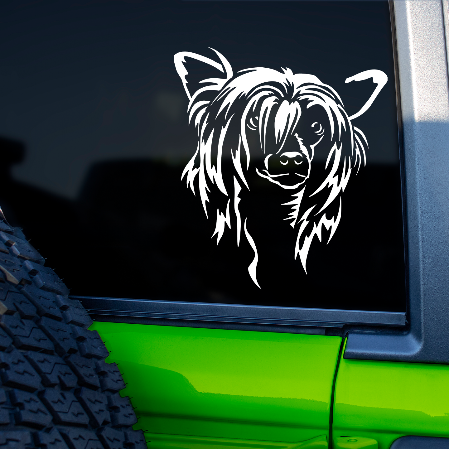 Chinese Crested Sticker