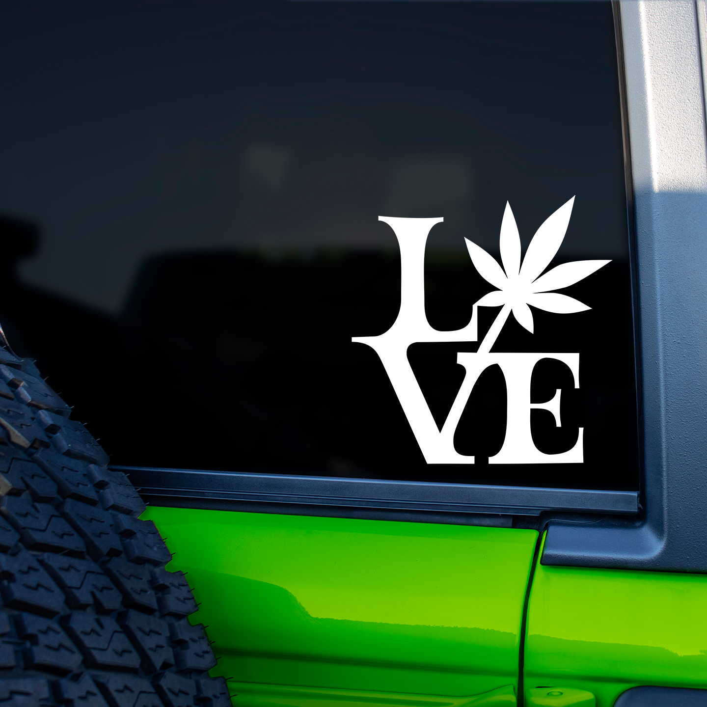 Love Weed Sticker