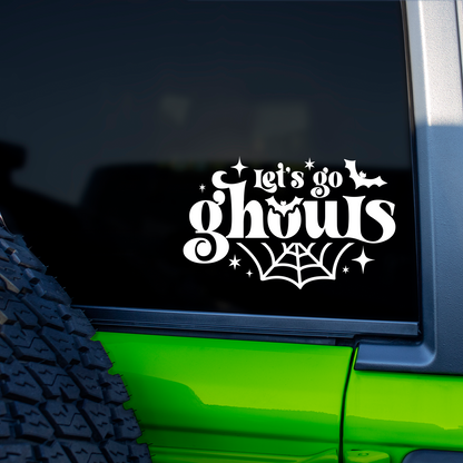 Lets Go Ghouls Sticker