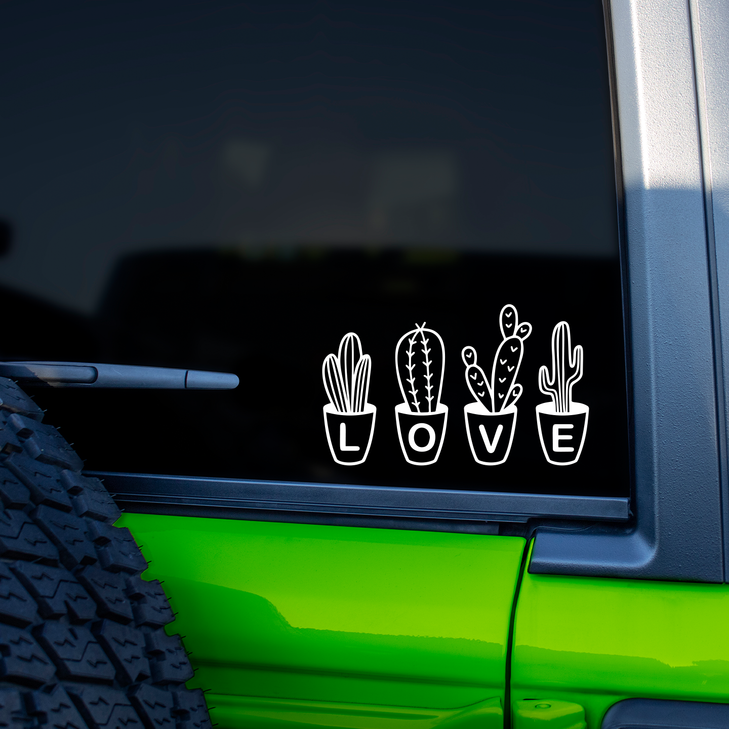 Love Succulents Sticker