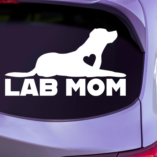 Lab Mom - Labrador Retriever Sticker
