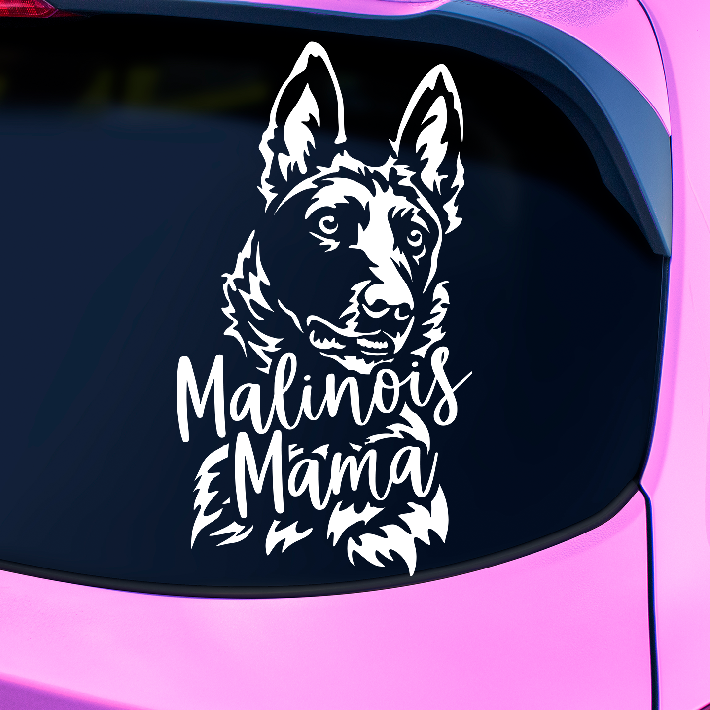 Malinois Mama Sticker