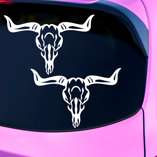 Cow Skull Stickers