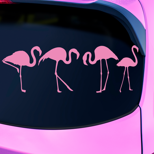 Pink Flamingo Stickers